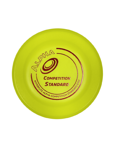 HYPERFLITE ALPHA COMPETITION STANDARD DOG DISC YELLOW