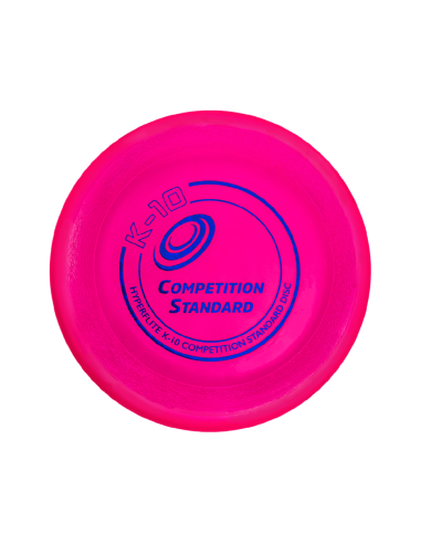 HYPERFLITE K-10 COMPETITION STANDARD DOG DISC PINK