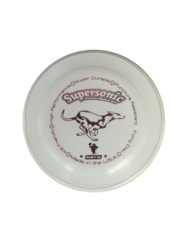 HERO SUPERSONIC TAFFY DOG DISC WHITE