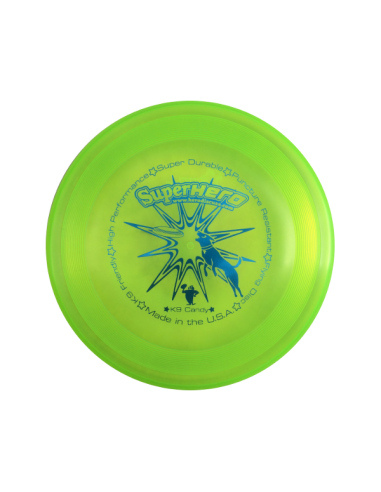 HERO SUPERHERO DOG DISC GREEN